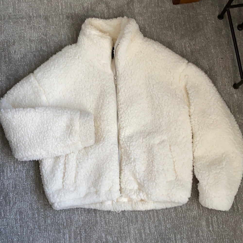 ASOS zip through fleece jacket